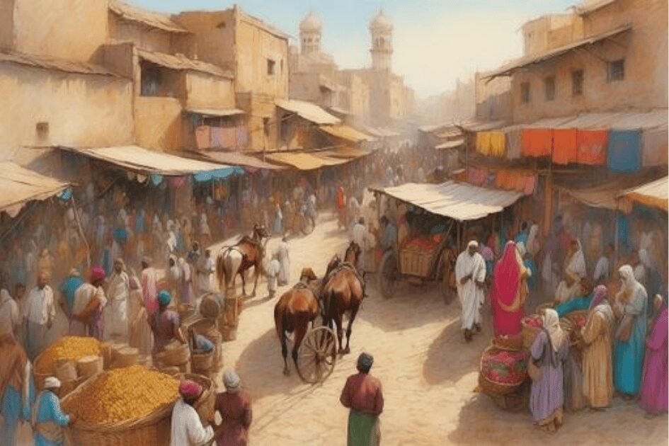 marketplace in the islamic world