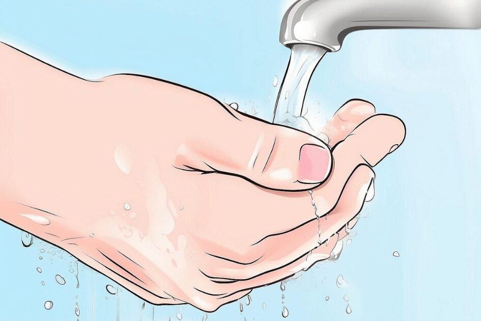 before you perform salat wash left hand and right hand